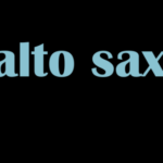 Alto Sax